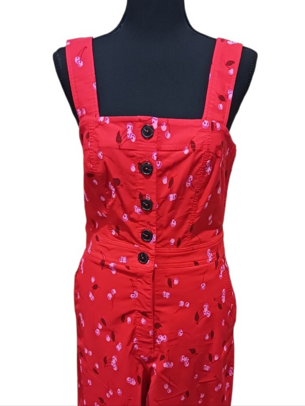 Maeve Colette Portside Cherry Jumpsuit - Picture 3 of 12